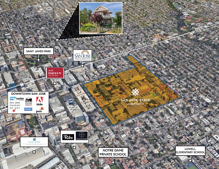 More Photos Of 303 N 5th St, San Jose Apartments For Sale