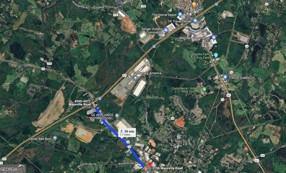 More Photos Of 3196 Maysville Rd, Commerce Land For Sale