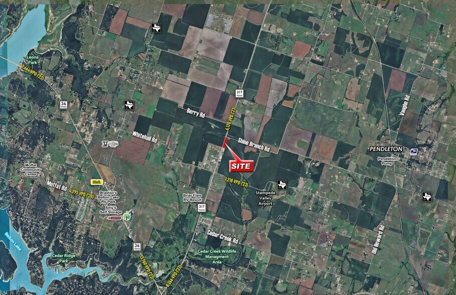 More Photos Of 15806 Texas 317, Moody Land For Lease