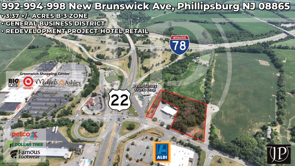 Primary Photo Of 992 New Brunswick Ave, Phillipsburg Land For Sale