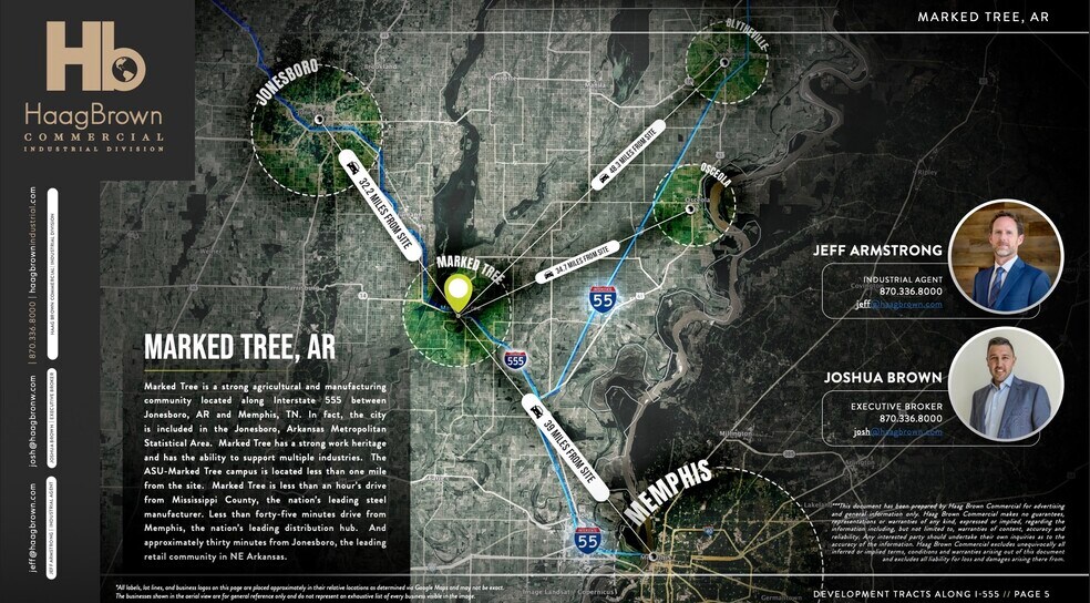 More Photos Of I-555 & Hwy 149 + 75 hwy, Marked Tree Land For Sale