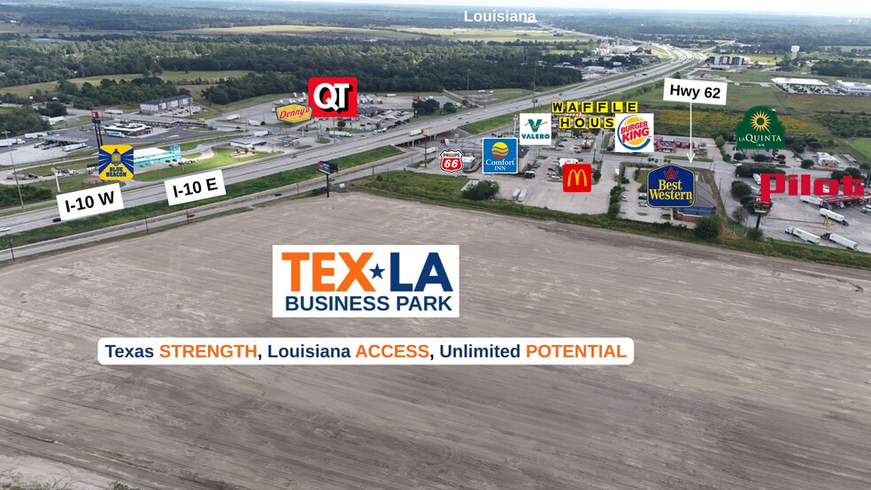 More Photos Of I-10 & Hwy 62 Intersection, Orange Land For Sale