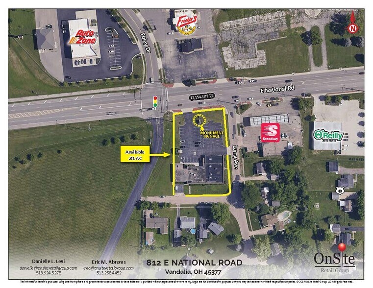 Primary Photo Of 812 E National Rd, Vandalia Office For Sale