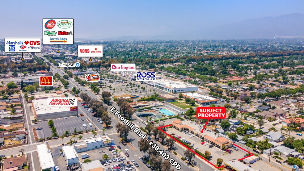 More Photos Of 373 E Foothill Blvd, Upland Storefront Retail Office For Sale