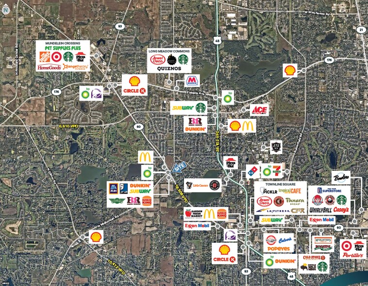 More Photos Of Route 60-83 & Midlothian Rd @ 123456, Mundelein Land For Sale