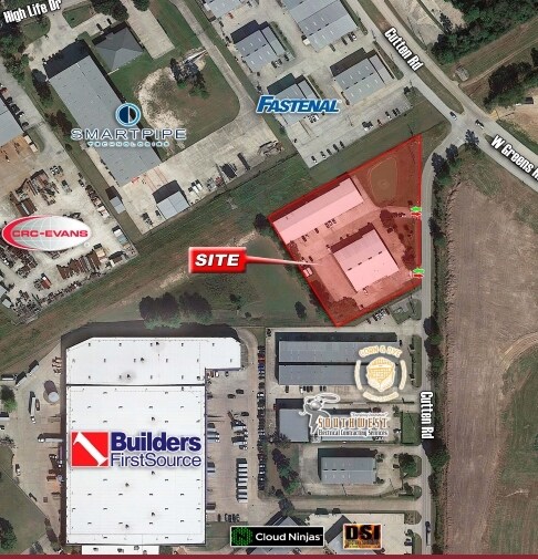 More Photos Of 11101-11109 Cutten Rd, Houston Warehouse For Lease