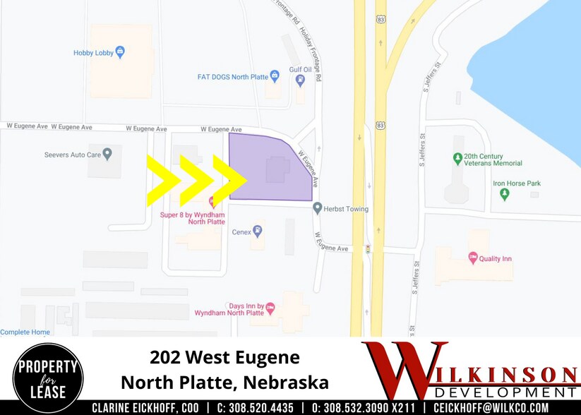 More Photos Of 202 W Eugene Ave, North Platte Land For Lease