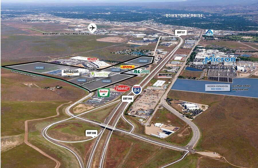 More Photos Of Eisenman Road and Freight Street, Boise Industrial For Lease