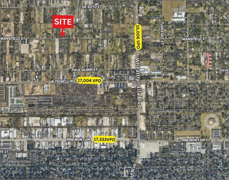 Primary Photo Of 1804 Mansfield St, Houston Land For Sale