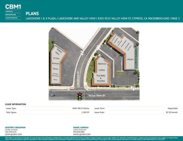 More Photos Of 9203-9215 Valley View St, Cypress Unknown For Lease