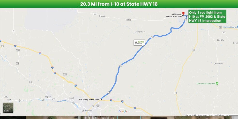 More Photos Of 632 Fm 2093, Fredericksburg Warehouse For Lease