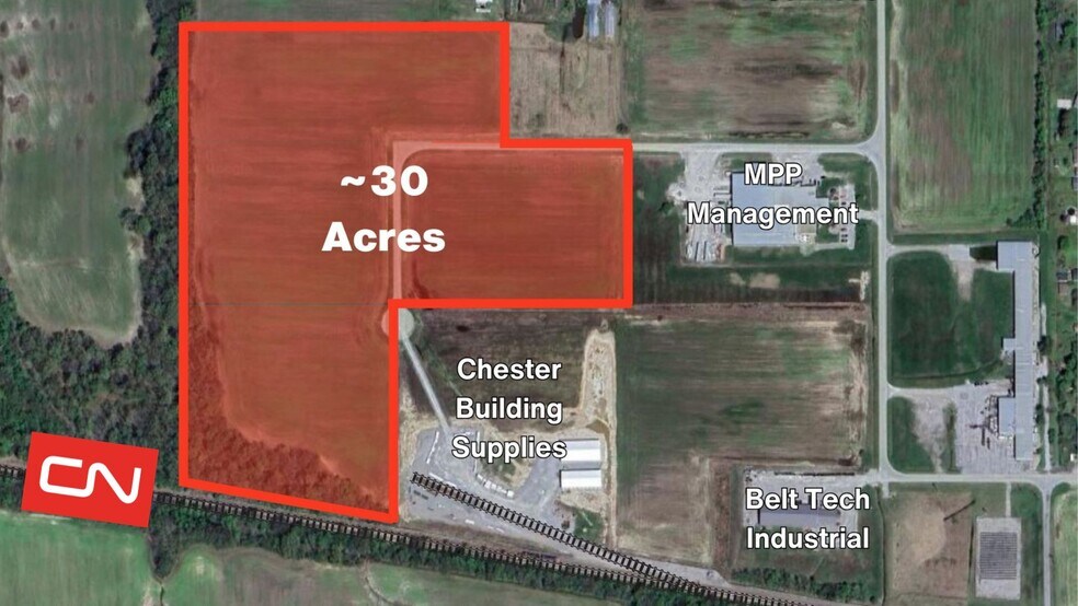 Primary Photo Of USS Enterprise, Du Quoin Land For Sale