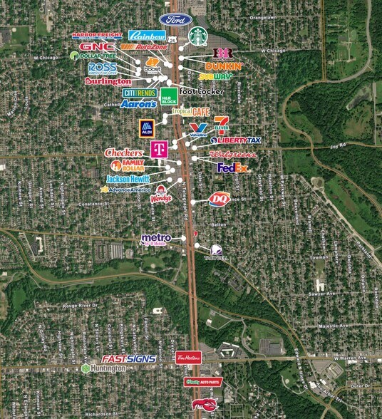 More Photos Of 8120 N Telegraph Rd, Dearborn Heights Storefront Retail Office For Lease