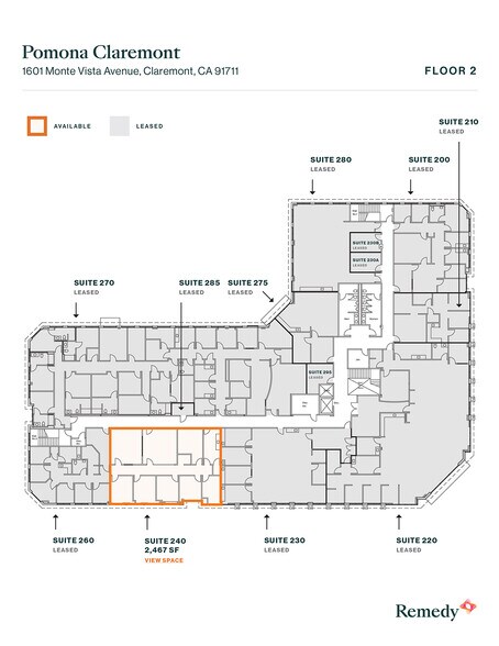 More Photos Of 1601 Monte Vista Ave, Claremont Medical For Lease