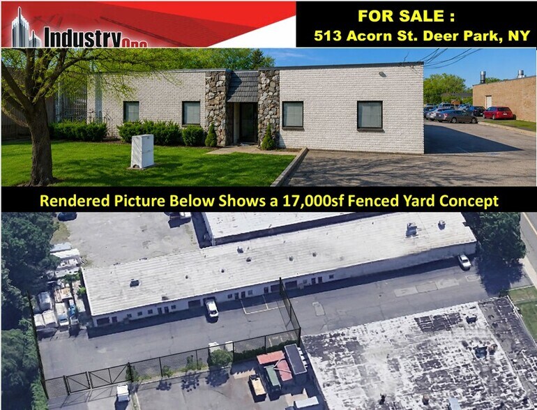 Primary Photo Of 513 Acorn St, Deer Park Manufacturing For Sale
