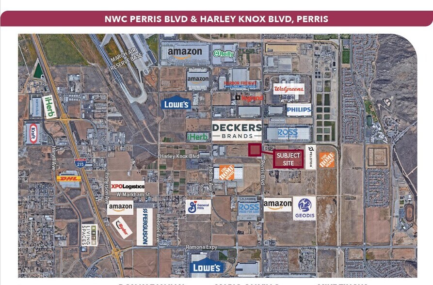 More Photos Of NWC Perris Blvd & Harley Knox Blvd, Perris Land For Sale
