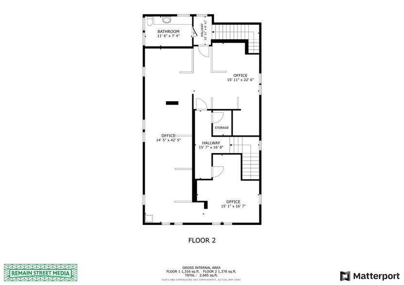 More Photos Of 140 W 136-38-40, Escondido Office For Sale