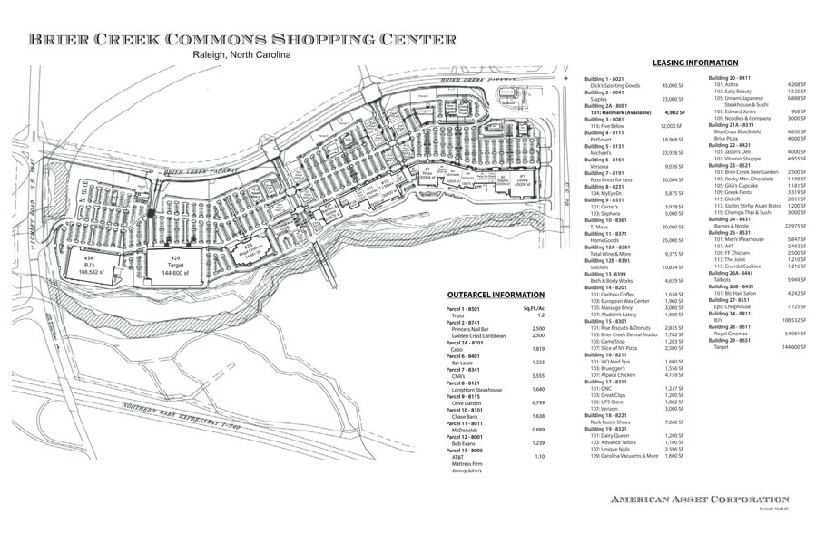 More Photos Of 8001-8651 Brier Creek Pky, Raleigh Unknown For Lease