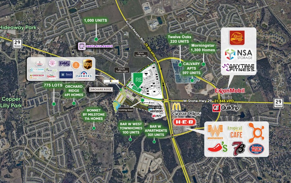 More Photos Of 8660 W State Highway, Georgetown Unknown For Lease