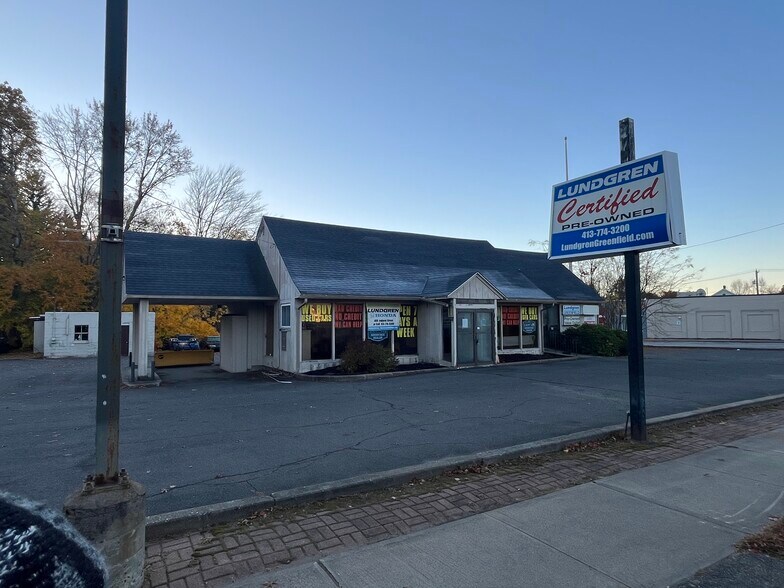 Primary Photo Of 377 Federal St, Greenfield Auto Dealership For Sale