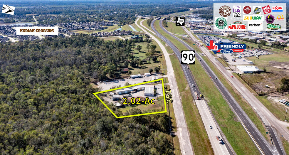 Primary Photo Of 2800 Hwy 90, Crosby Warehouse For Sale