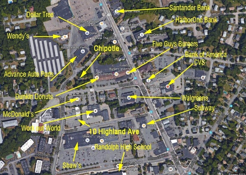 More Photos Of 10 Highland Ave, Randolph Land For Lease