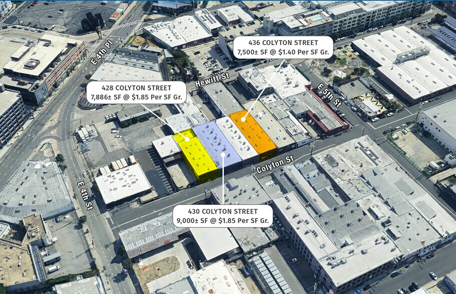 More Photos Of 428-436 Colyton St, Los Angeles Warehouse For Lease