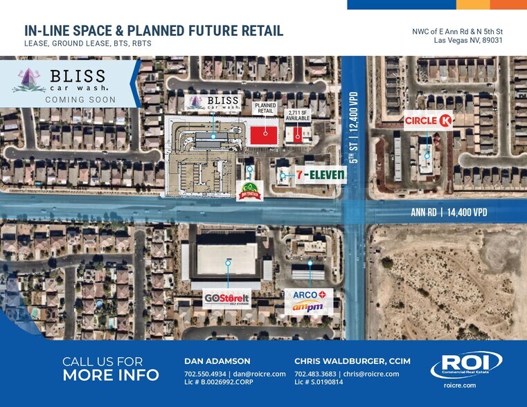 Primary Photo Of Ann Road & 5th Street, Las Vegas Unknown For Lease