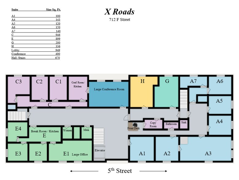More Photos Of 706-724 5th St, Davis Office For Lease