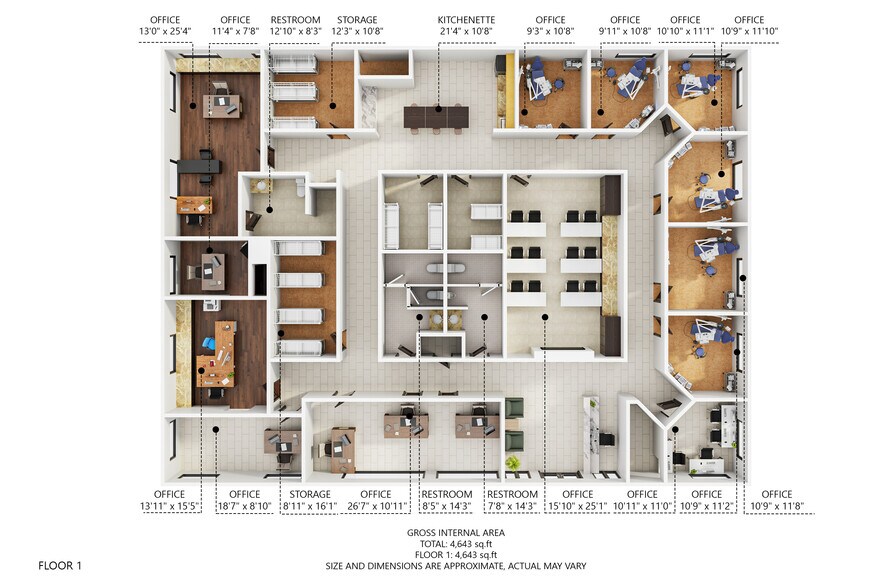 More Photos Of 7830 W Sahara Ave, Las Vegas Office For Sale