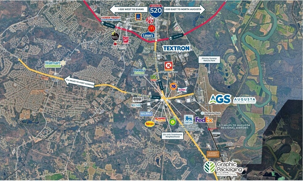 More Photos Of 4049 Allen Station Rd, Augusta Manufacturing For Lease