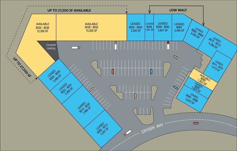 More Photos Of 8008-8086 Cryden Way, Forestville Warehouse For Lease