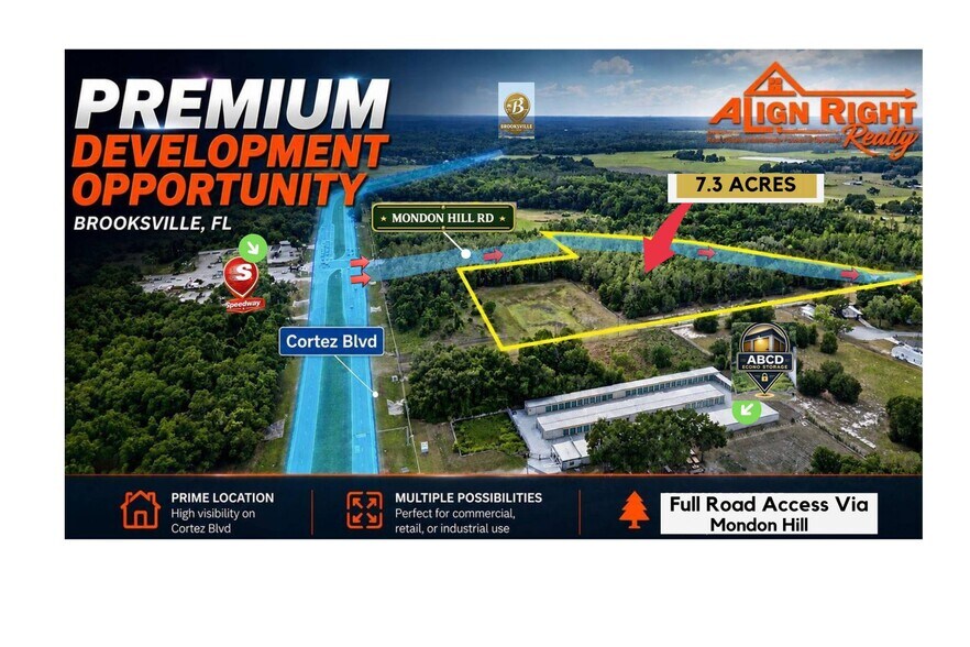 Primary Photo Of Mondon Hill Rd, Brooksville Land For Sale