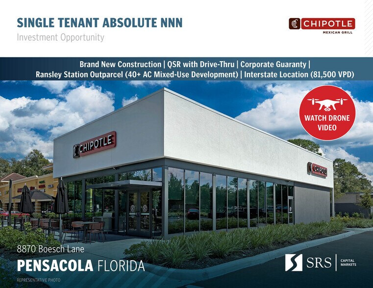 Primary Photo Of 8870 Boesch Ln, Pensacola General Retail For Sale