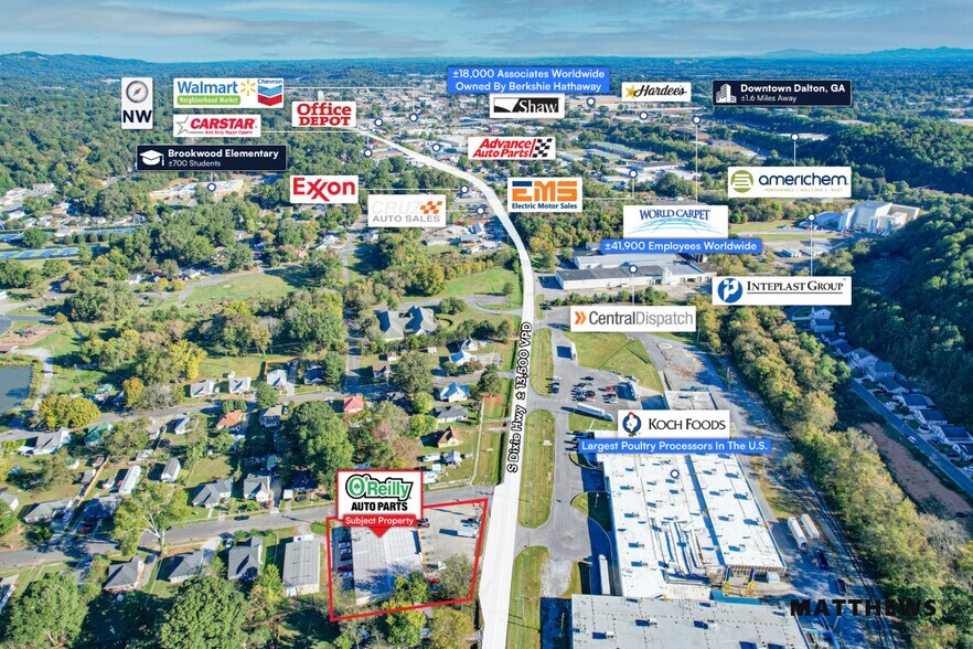 More Photos Of 13 S Dixie Hwy, Dalton Freestanding For Sale