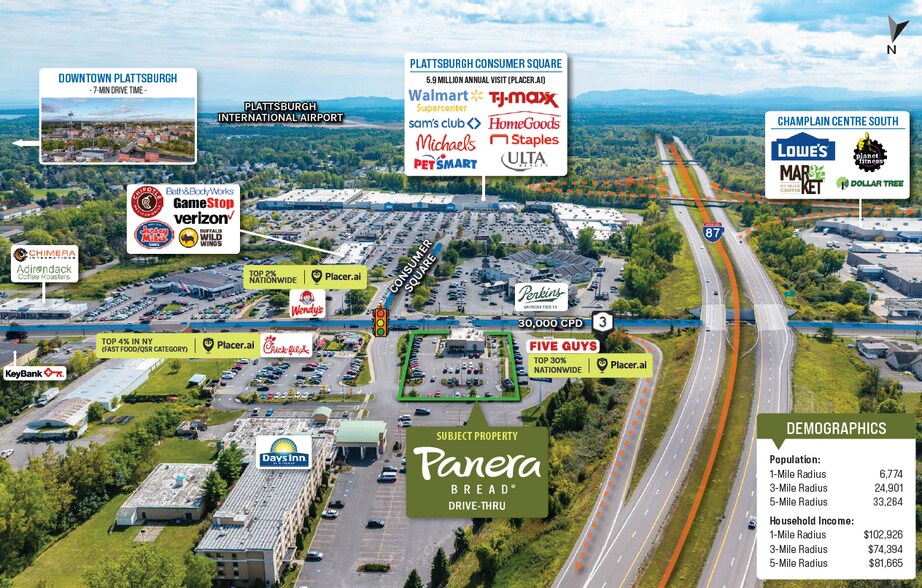 More Photos Of 408 State Route 3, Plattsburgh Restaurant For Sale