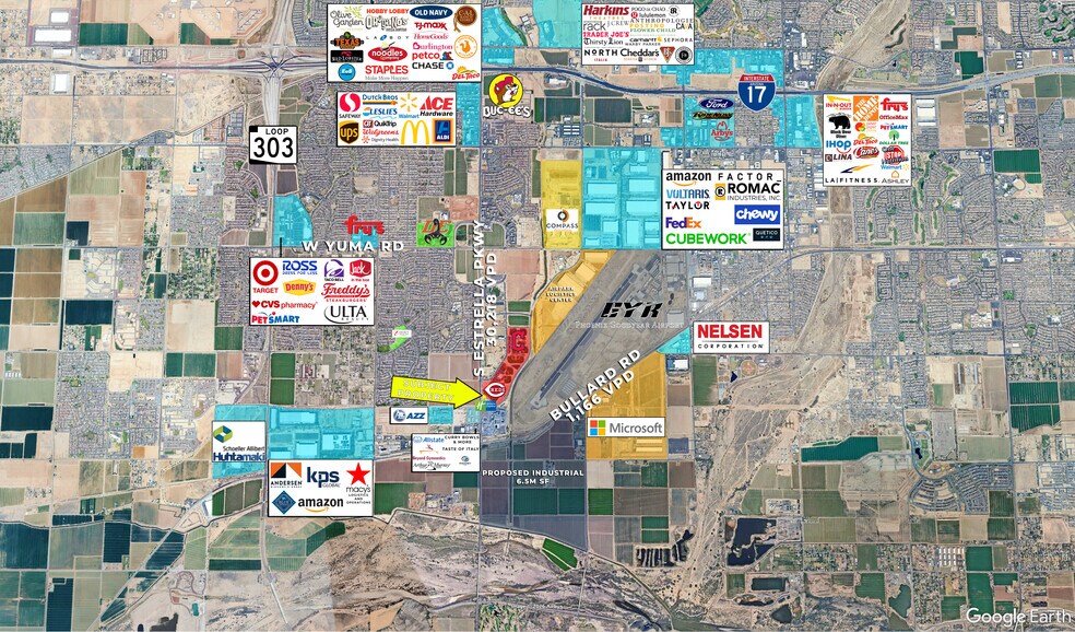 More Photos Of 3550 S Bullard Ave, Goodyear Land For Lease