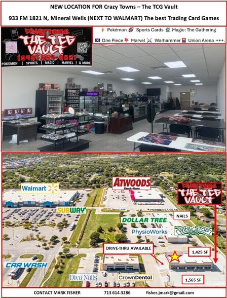 More Photos Of 933 N FM 1821 Rd, Mineral Wells Storefront Retail Office For Lease