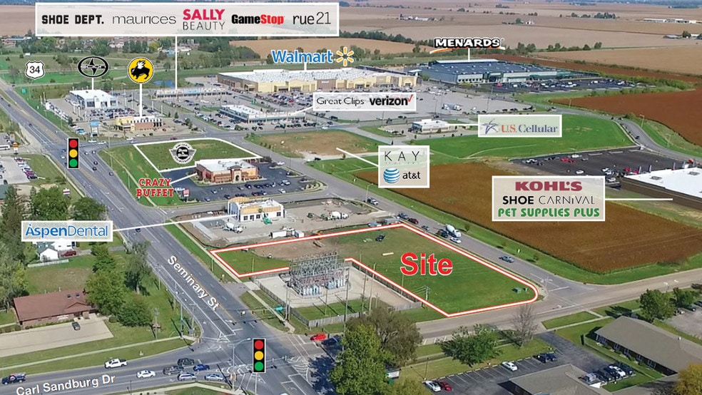 More Photos Of 100 N Seminary St, Galesburg Freestanding For Sale