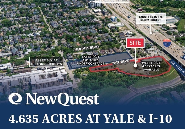 Primary Photo Of 4.635 Acres at Yale & I-10, Houston Land For Sale