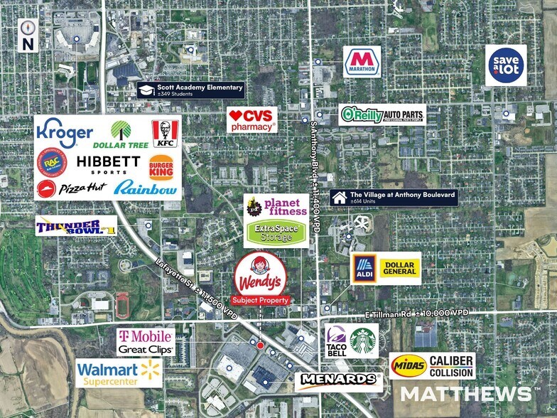 More Photos Of 7631 Southtown Xing, Fort Wayne Fast Food For Sale