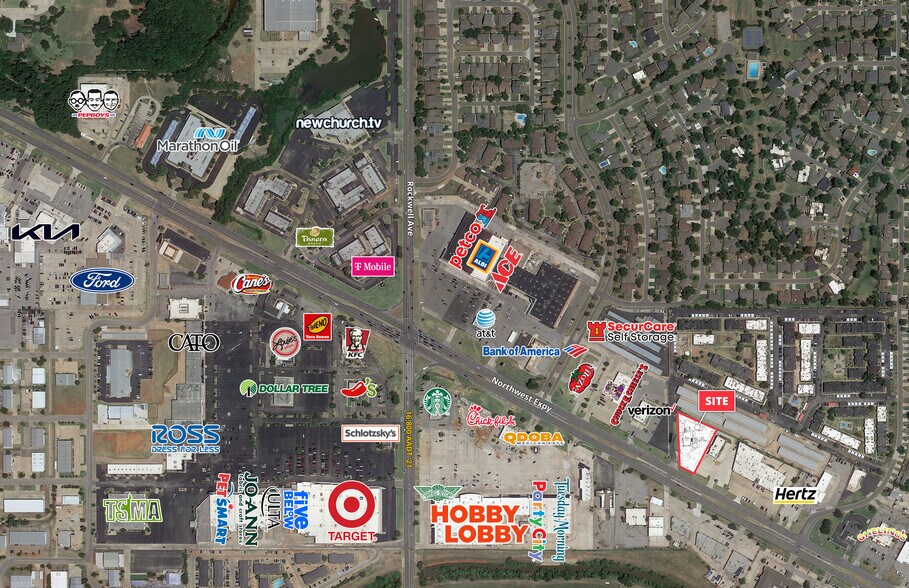 More Photos Of 6645 NW Expressway, Oklahoma City Fast Food For Lease