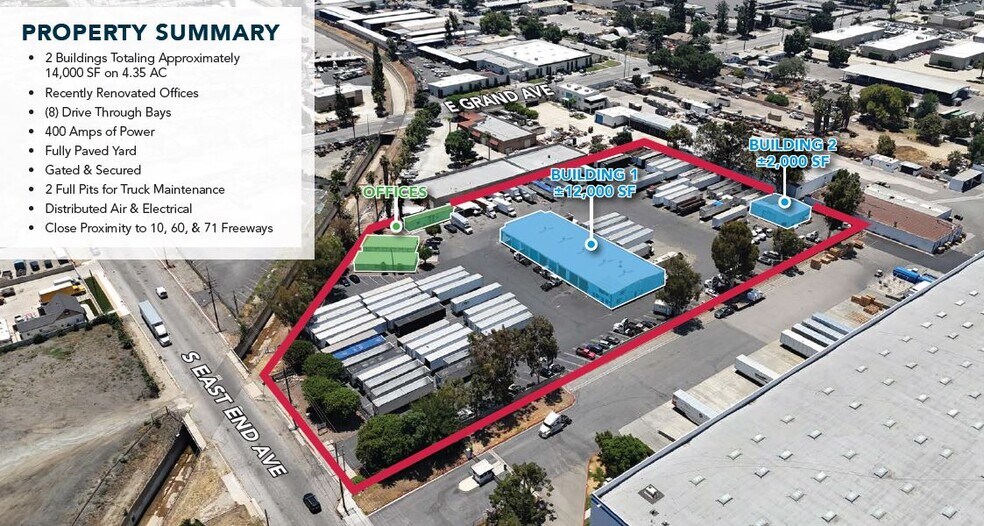 Primary Photo Of 1101 S East End Ave, Pomona Land For Lease