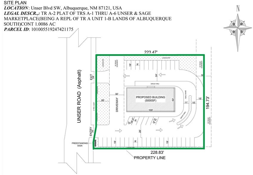 More Photos Of Unser @ Sage Rd, Albuquerque Land For Lease