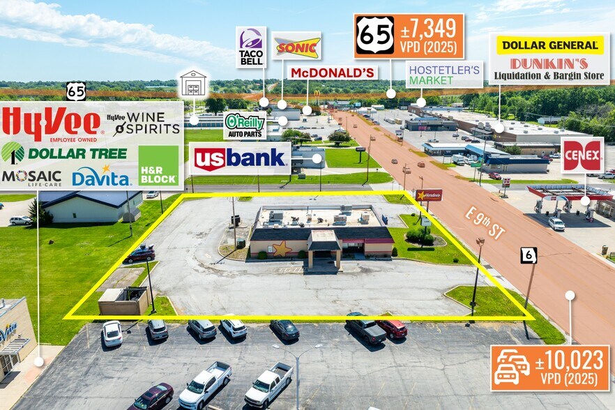 Primary Photo Of 1849 E 9th St, Trenton Fast Food For Sale