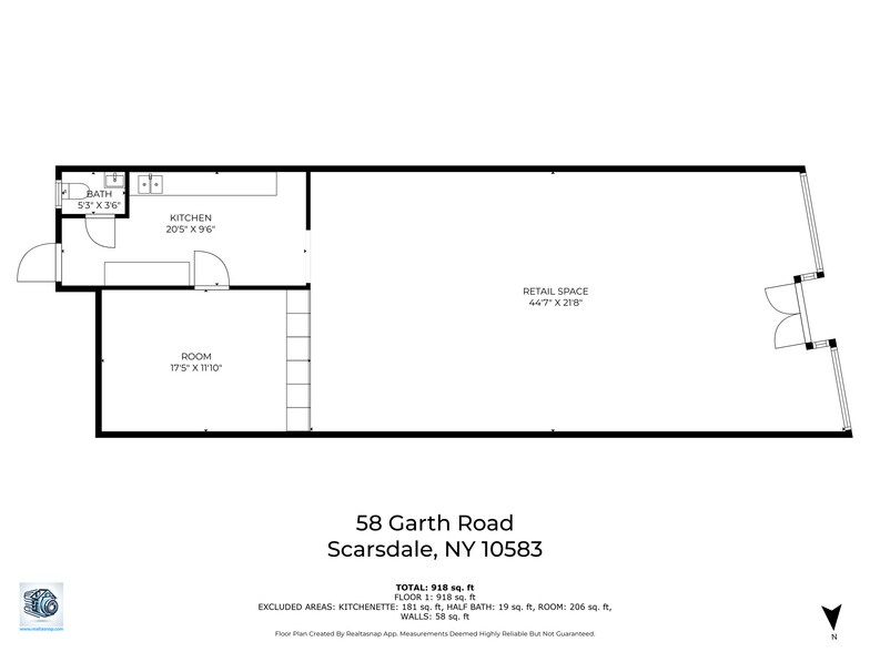 More Photos Of 58-70 Garth Rd, Scarsdale General Retail For Sale