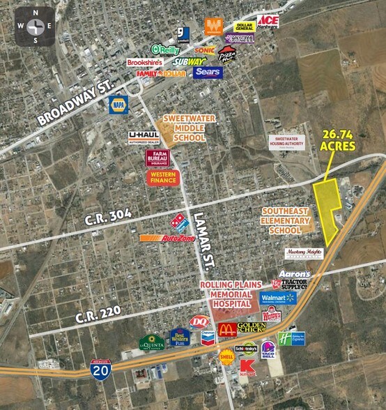 More Photos Of Interstate 20, Sweetwater Land For Sale