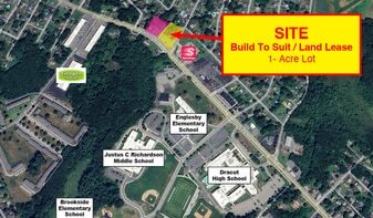 Primary Photo Of 1655 Lakeview Ave, Dracut Fast Food For Lease