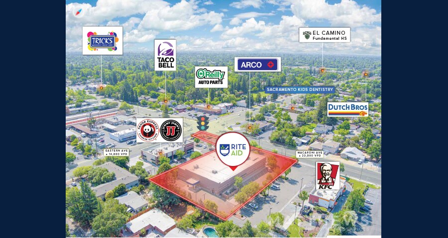 More Photos Of 4241 Marconi Ave, Sacramento Drugstore For Lease