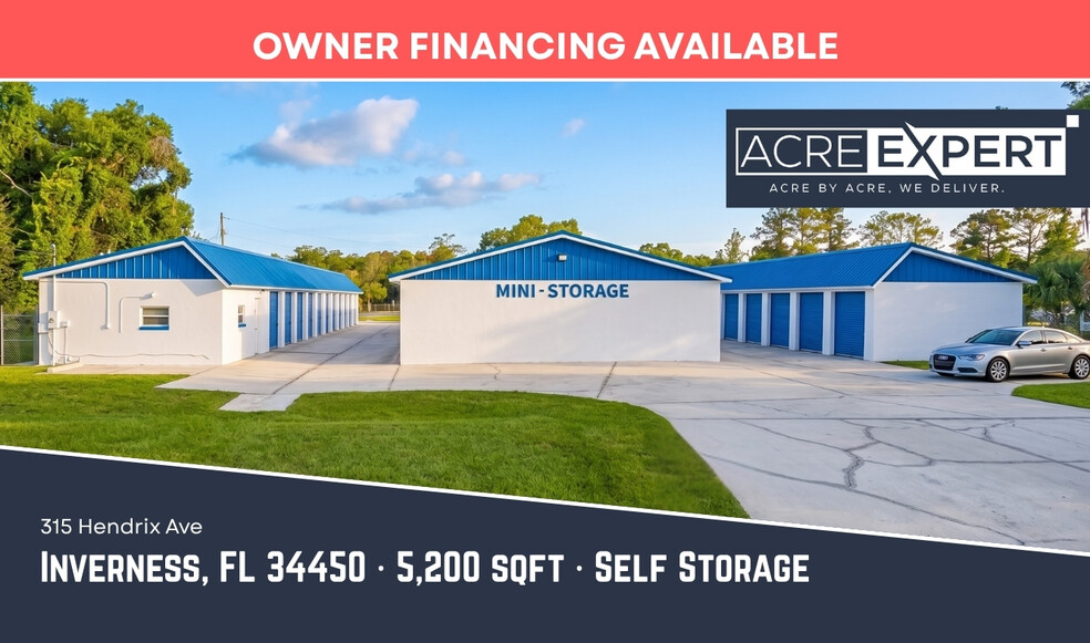 Primary Photo Of 315 Hendrix Ave, Inverness Self Storage For Sale
